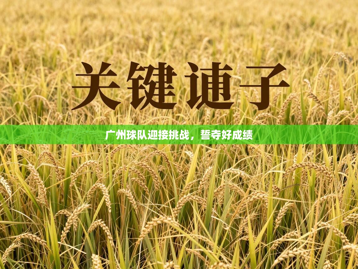 广州球队迎接挑战，誓夺好成绩