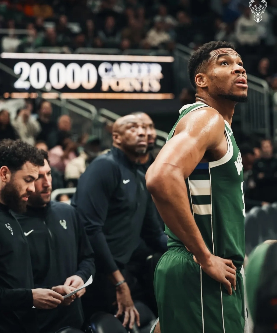 雄鹿主场战胜篮网,字母哥表现出色 雄鹿主场战胜篮网,字母哥表现出色