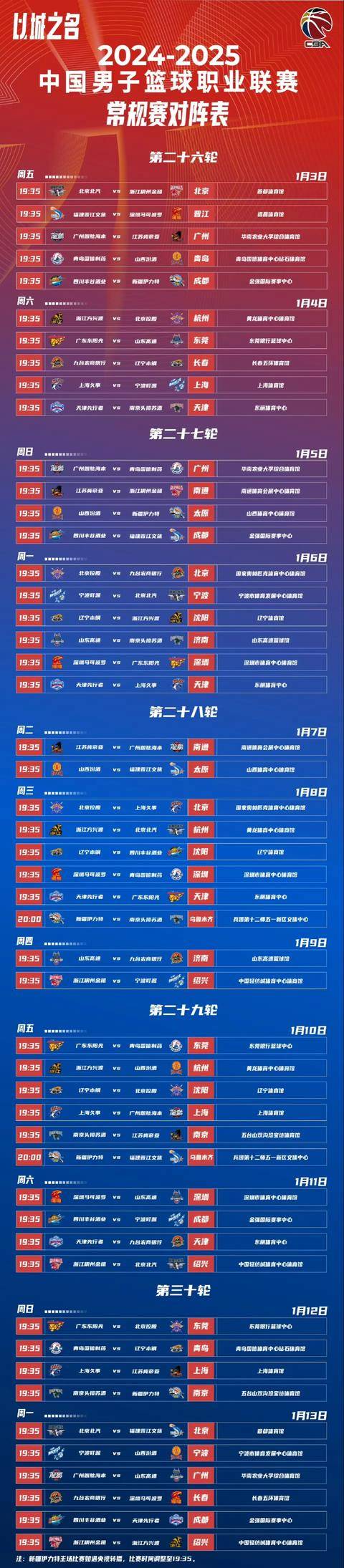 2023-24赛季CBA联赛正式拉开帷幕，精彩赛程一览的简单介绍